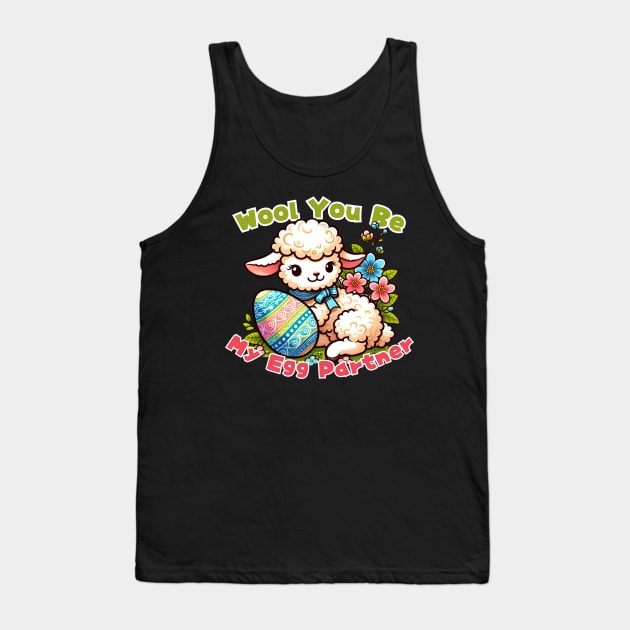 Easter festival sheep Tank Top by Japanese Fever
